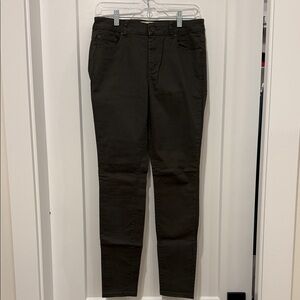 Garage Women's Skinny Jeans - Dark Olive